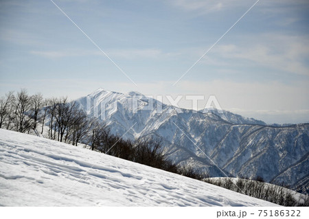 取立山からの冬景色 75186322