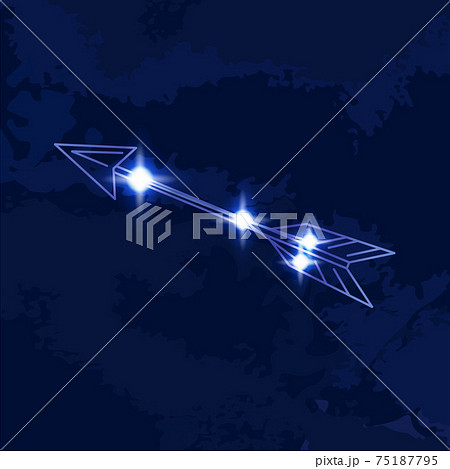 88星座シリーズB-星座絵と星座線-や座 75187795