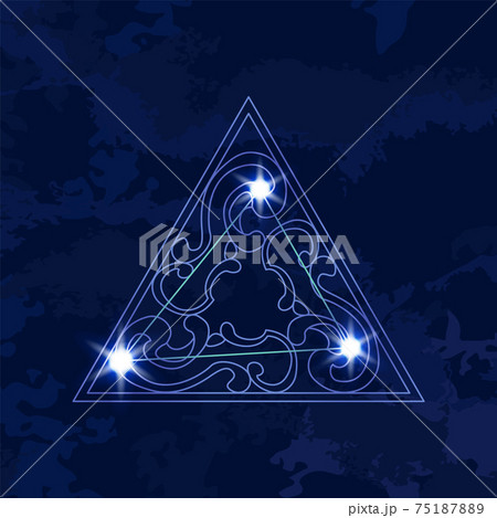 88星座シリーズB-星座絵と星座線-みなみのさんかく座 75187889