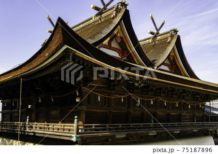 吉備津神社　本殿・拝殿　岡山県岡山市 75187896