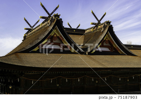 吉備津神社 本殿・拝殿 岡山県岡山市 吉備津神社 本殿・拝殿 岡山県岡山市 75187903