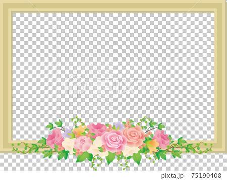 Flower frame frame Flower frame frame 75190408