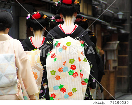京都の芸舞妓さん 京都の芸舞妓さん 75190586