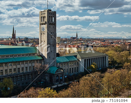 German Museum or Deutsches Museum in Munich, Germany, the world's largest museum of science and technology 75191094