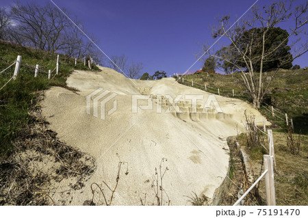 造山古墳　崩落修復工事　岡山県岡山市 75191470