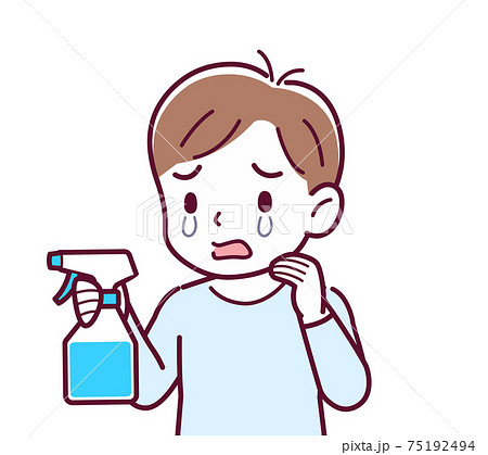 Cheerful boy in blue clothes_B_spray_sad01.eps Cheerful boy in blue clothes_B_spray_sad01.eps 75192494