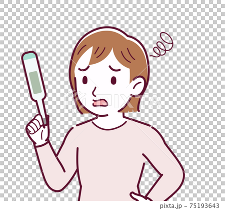 矢量 女人 女性 75193643