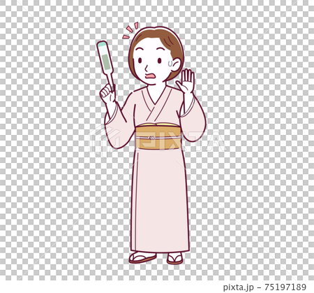 矢量 女人 女性 75197189
