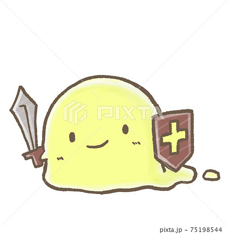 R もっとメルヘンなrpg スライム 剣士 勇者cのイラスト素材