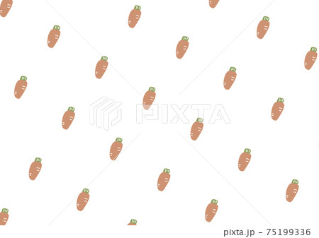 にんじんのパターンのイラスト素材