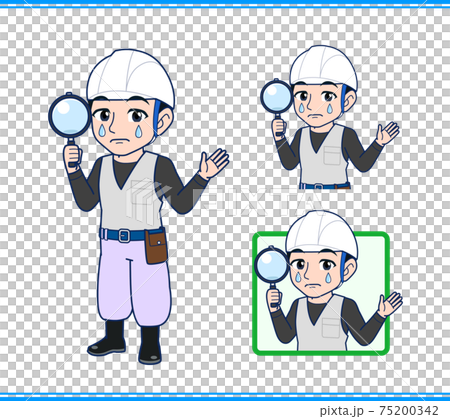 Man at the construction site 75200342