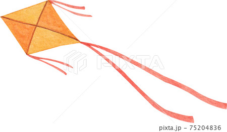 kite watercolor 75204836