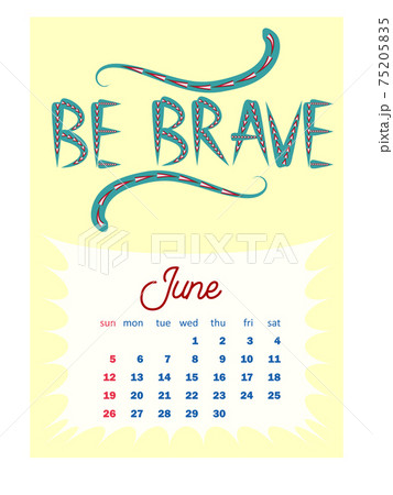 Colorful cute monthly boho calendar 2022 with dream catchers, boho owls, arrows, feathers, inspirational inscriptions 75205835