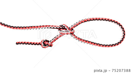 another side of honda knot tied on synthetic rope 75207388