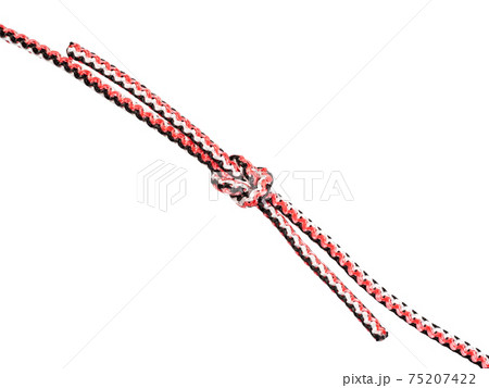 another side of Thief knot tied on synthetic rope another side of Thief knot tied on synthetic rope 75207422