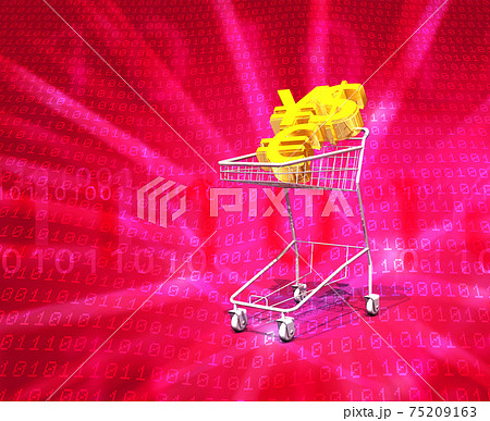 為替通貨の買い物かご 75209163