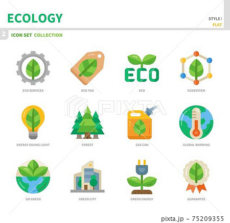 ecology icon set ecology icon set 75209355