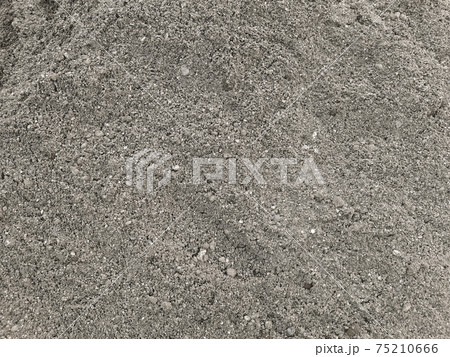 Construction site mound of sandy and soil. Construction site mound of sandy and soil. 75210666