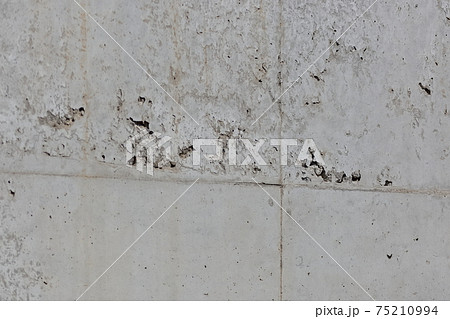 コンクリートの表面状態 ジャンカ 豆板 の写真素材