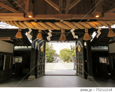 宗像大社の門 75211219