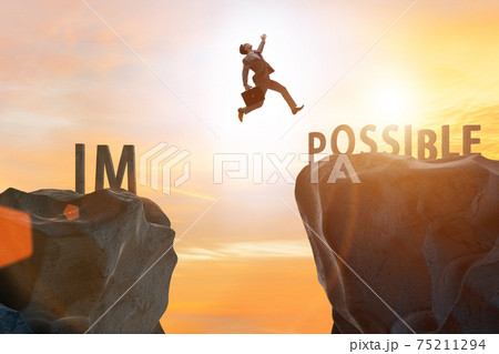 The concept of impossible becoming possible 75211294