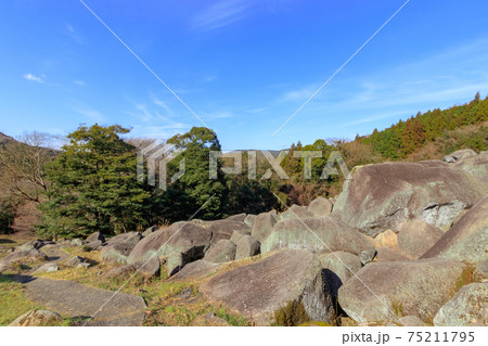 万倉の大岩郷 山口県美祢市 万倉の大岩郷 山口県美祢市 75211795