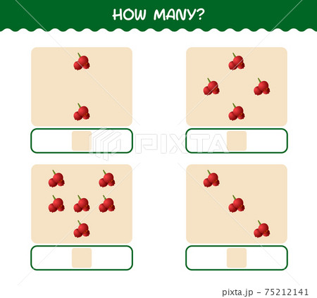 How many cartoon cranberry. Counting game. Educational game for pre shool years kids and toddlers How many cartoon cranberry. Counting game. Educational game for pre shool years kids and toddlers 75212141