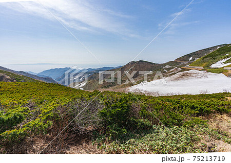 知床峠からの国後島遠景 知床峠からの国後島遠景 75213719