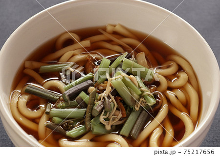 山菜うどん(手料理) 山菜うどん(手料理) 75217656