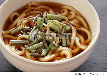 山菜うどん（手料理） 75217657