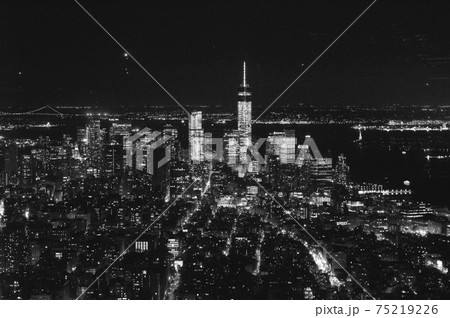 ニューヨーク エンパイアステートビルからの眺め ニューヨーク エンパイアステートビルからの眺め 75219226