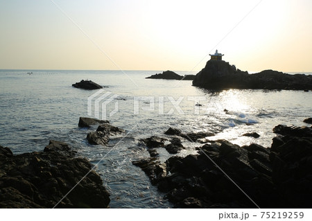 海岸 海 カメラマン 75219259