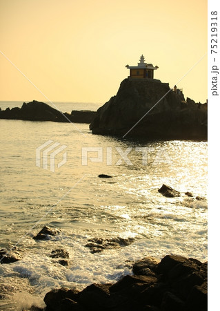 海岸 海 カメラマン 75219318