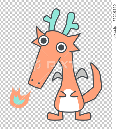 ドラゴンイラスト 75219360