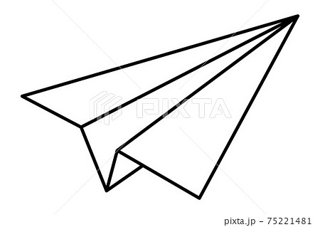 紙飛行機のイラスト素材