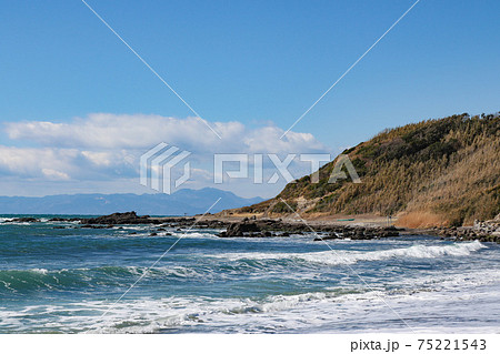 和田長浜海岸 神奈川県横須賀市 の写真素材 75221543 Pixta