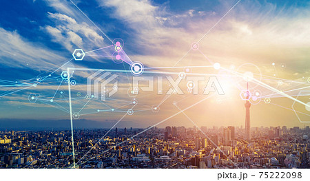 都市とネットワーク　スマートシティー  75222098