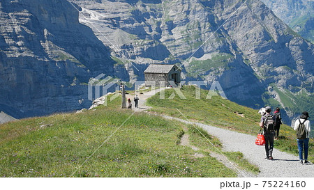 スイス 夏 山の風景 スイス 夏 山の風景 75224160