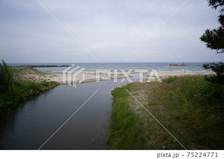 杵築市　奈多海岸・奈多宮 75224771