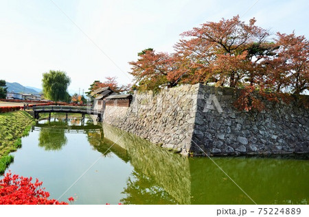 松代城 太鼓門と内堀 75224889