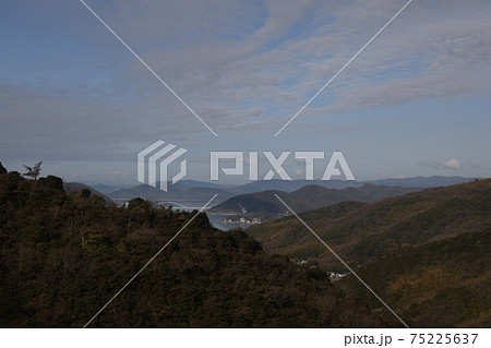 日本の広島県の鞆の浦の美しい風景 75225637