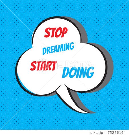 Motivational and inspirational quote 75226144