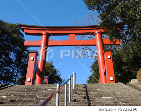 一之宮貫前神社　大鳥居 75226290
