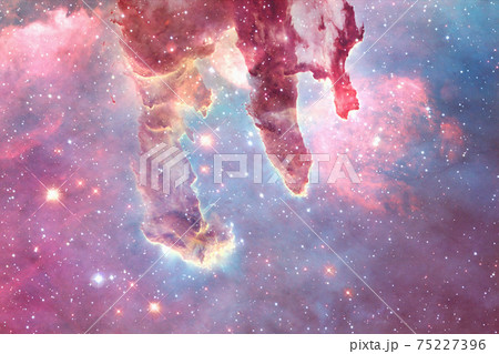 Outer space art. Starfield. Elements of this image furnished by NASA. Outer space art. Starfield. Elements of this image furnished by NASA. 75227396