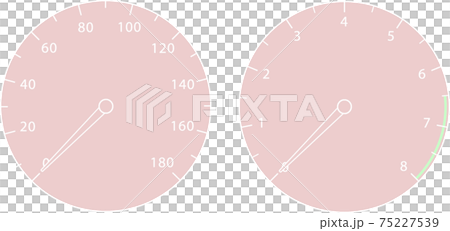 Car_Meter_Pink panel - Stock Illustration [75227539] - PIXTA