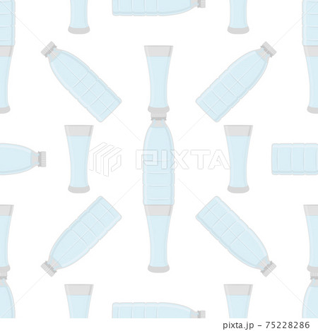 Illustration on theme set identical types plastic bottles Illustration on theme set identical types plastic bottles 75228286