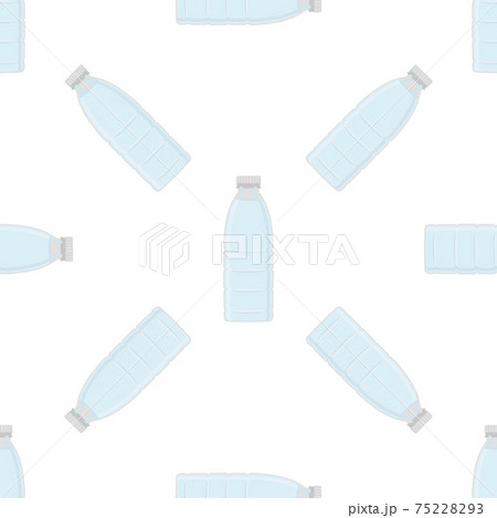 Illustration on theme set identical types plastic bottles 75228293
