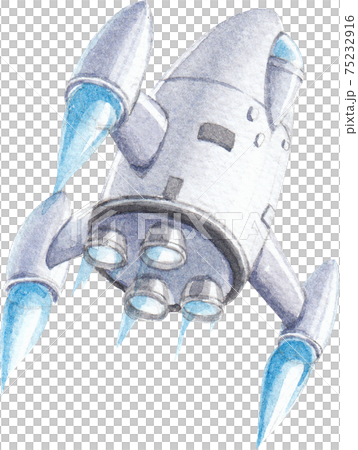 Astronaut concept watercolor element 75232916