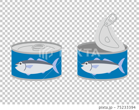 Illustration of canned food Illustration of canned food 75233394