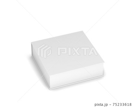 Blank box packaging mockup 75233618